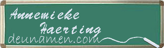Annemieke Haerting Visitenkarte